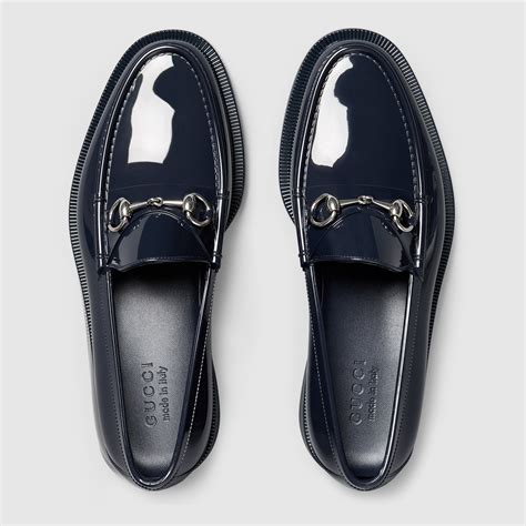 gucci mens brown shoes|gucci rubber loafers men.